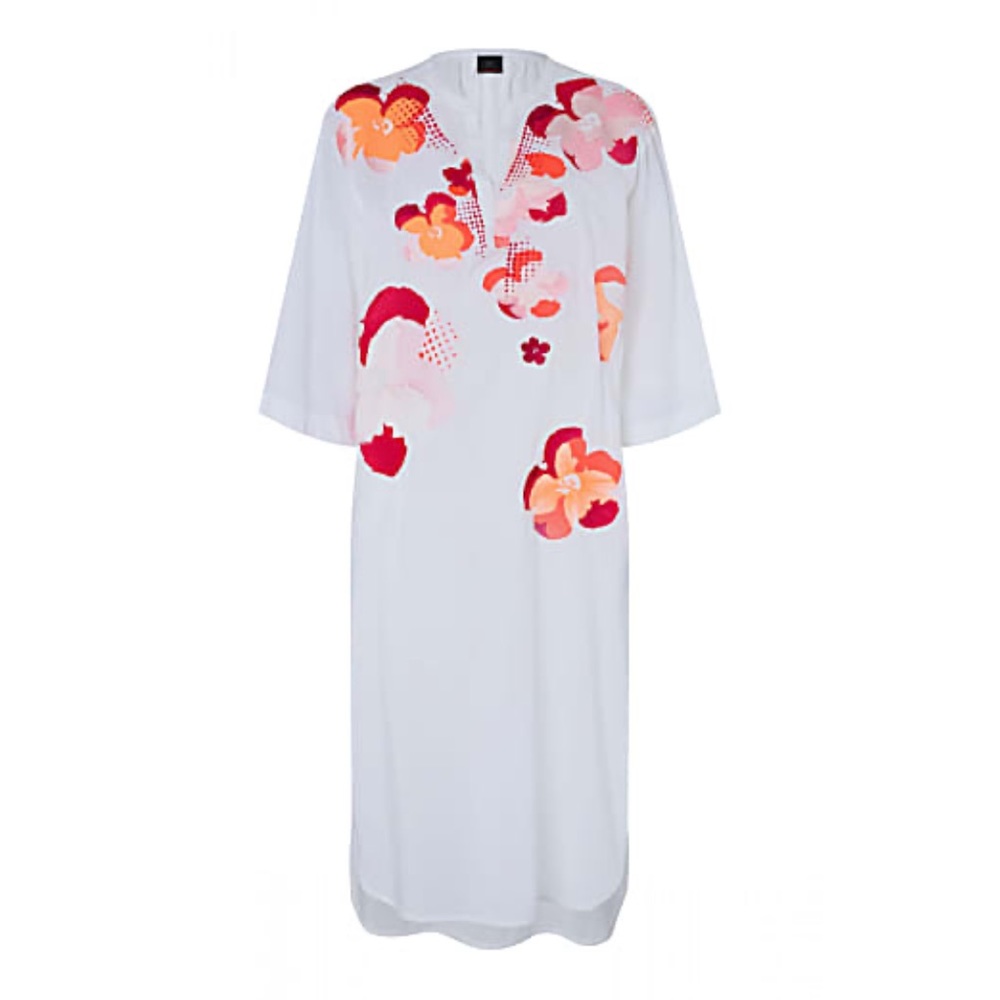NEW🌺Bogner Fire + Ice LADIES NELIA White tunic/dress/swimsuit cover-up S/EU36